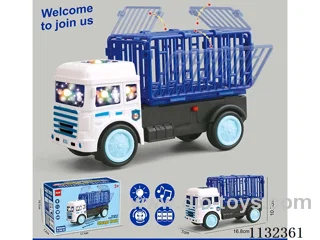 B/O sound and light series police stowage car