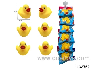 Vinyl Duck 6pcs
