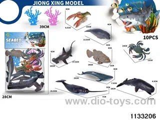 Marine Animal Set 10PCS