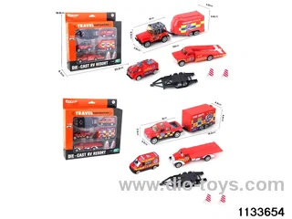Alloy Travel Caravan Set