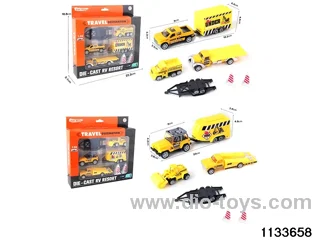 Alloy Travel Caravan Set