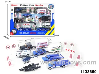Alloy Travel Caravan Set