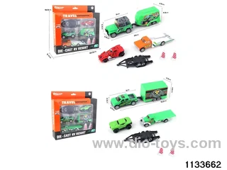 Alloy Travel Caravan Set
