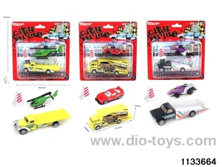 Alloy Travel Caravan Set