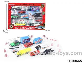 Alloy Travel Caravan Set