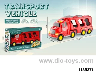 Inertia Lighted Musical Vehicle