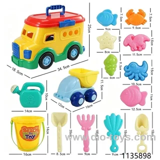 15PCS beach toys