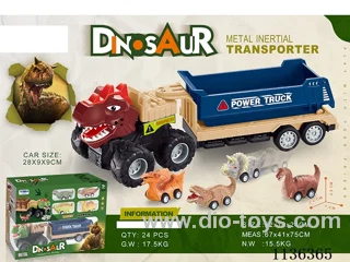 Dual Inertia Alloy Dinosaur Set