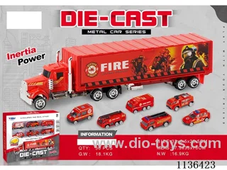 Alloy Car Fire Fighting Set (Glide)