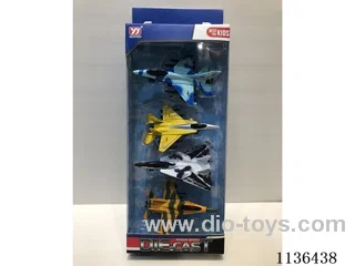 Alloy Planes (4PCS)