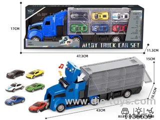 City long head cargo car + No.6 sunroof sports car series alloy car