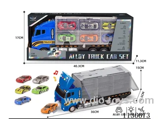 City short head cargo car+Graffiti sports car series alloy cars