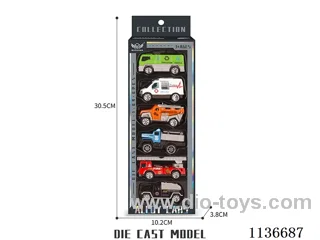 No.9 1 each of 6 colours fire engine