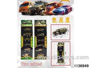 6pcs Sliding Alloy Car