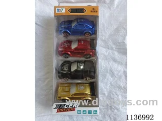 Spray paint simulation pull-back car