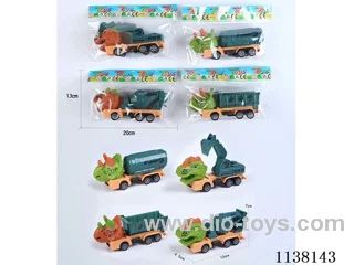 pull back Dinosaur Car