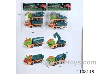 pull back Dinosaur Vehicle
