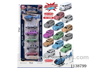 pull back off-road vehicle 6 pcs