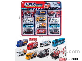 pull backCity Courier 12pcs