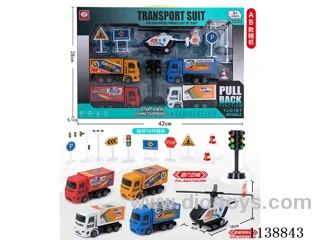 pull back Express Transport Set 5pcs