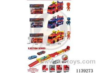 Ejector Track Organiser 4 PCS alloy trolley 1 PCS figurine 3 mixes