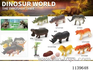 Live wild animals 8PCS