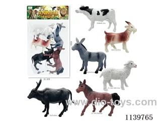 Delicate Ranch Animals(6PCS)