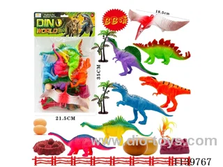 BB Whistle Dinosaur Scene(24PCS)