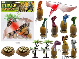 Half Hatched Dinosaur Eggs Set(21PCS)