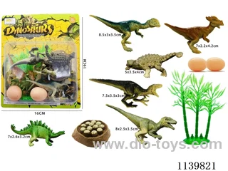 6 Dinosaurs Set (10PCS)