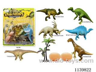 6 Dinosaurs Set (9PCS)