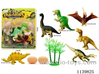 6 Dinosaurs (9PCS)