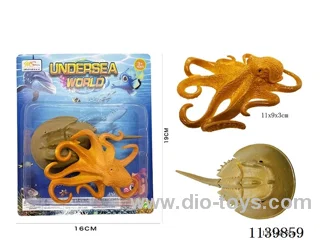 Octopus, Horseshoe Crab (2PCS)