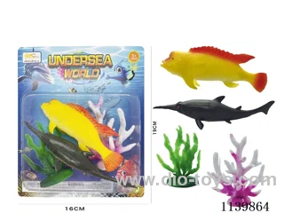 Lohan Fish, Saw Shark(4PCS)