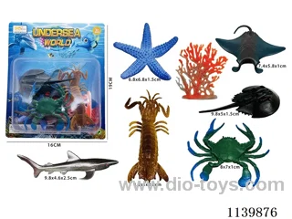 6 Ocean Animals (7PCS)