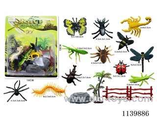 Insects 12 models (16PCS)