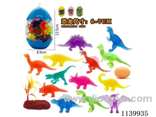 Crystal Dinosaur Scene with Egg(17PCS)