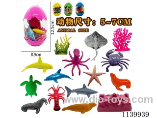 Sea Scene in Eggs (16pcs)