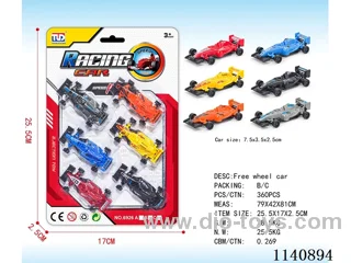 free wheel race car