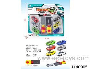Catapult Racing Car (6PCS with launcher)