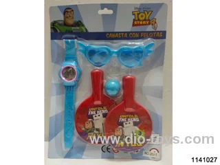 tennis toys in blister card