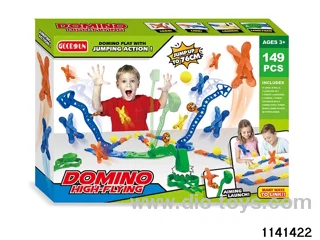 dominoes bouncing ball
