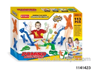 dominoes bouncing ball