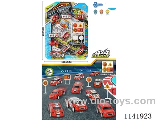 pull back metal car