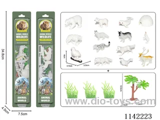 2 Arctic animals in a set of 7