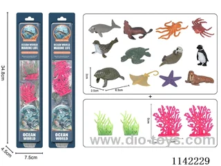 12 6-pack Sea Animals