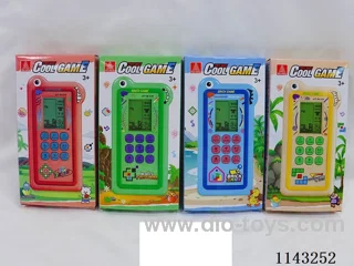 Tetris game machine "AA battery 2 PCS not included".
