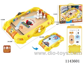 Bowling/Curling Table Game (2 in 1)