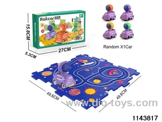 Electric Space Puzzle Railcar