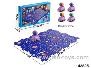 Electric Space Puzzle Railcar